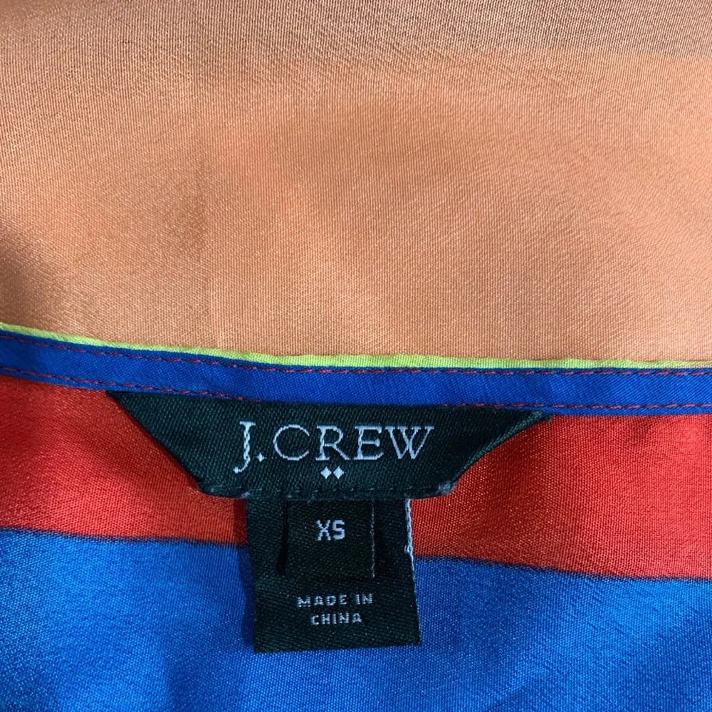 J Crew XS Striped Top